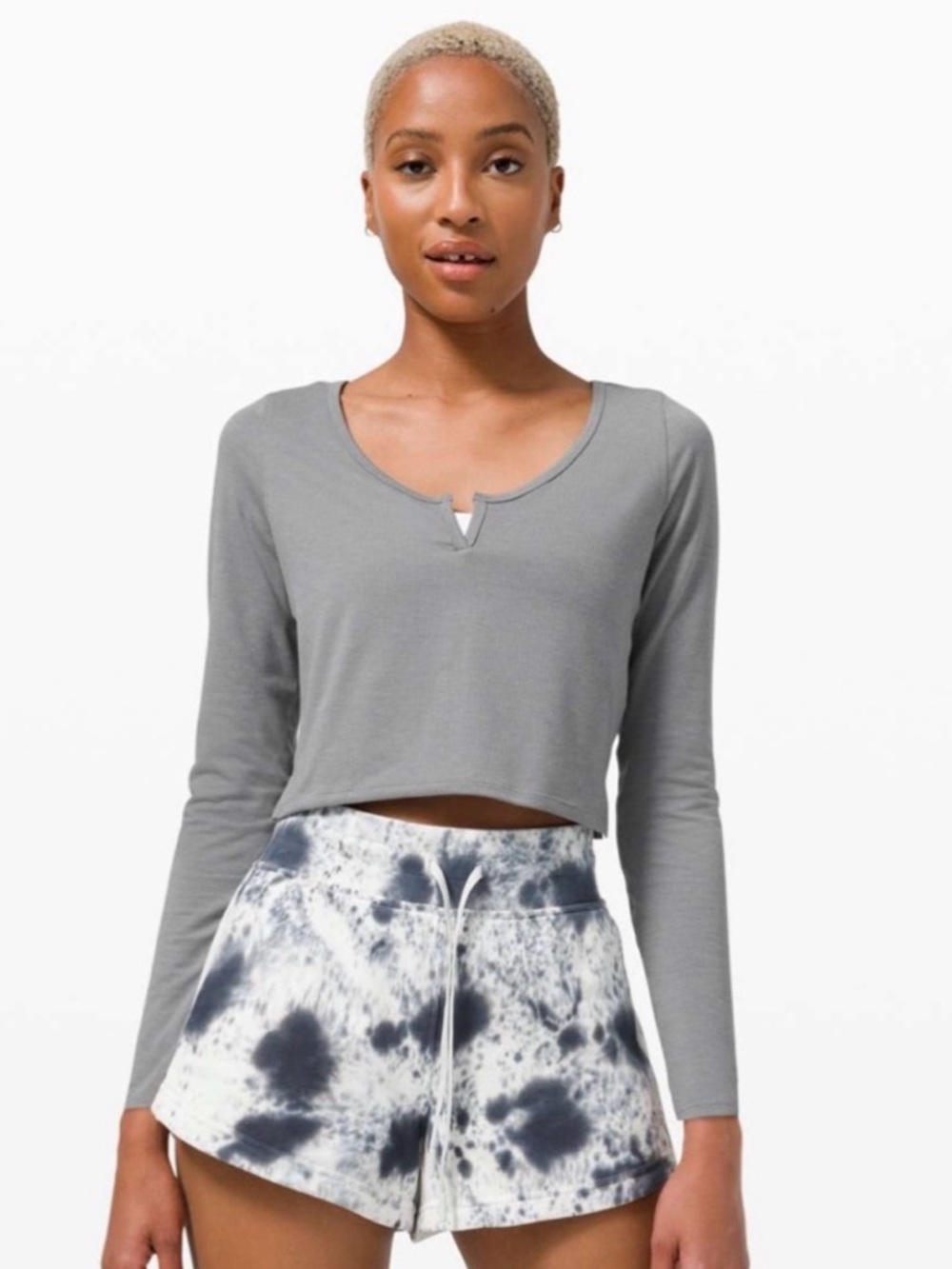 Lululemon Cropped Long-Sleeve